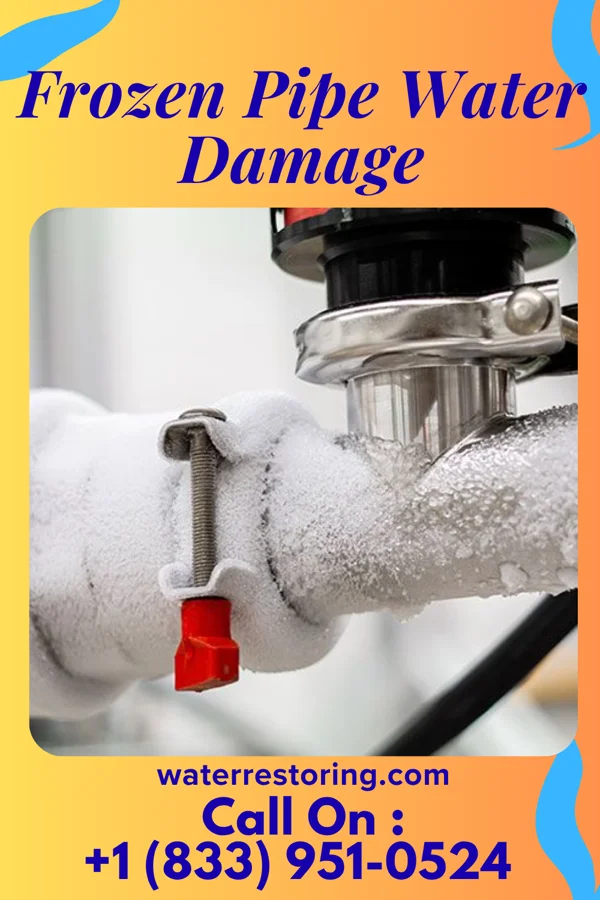 Frozen Pipe Water Damage in East Newnan, GA